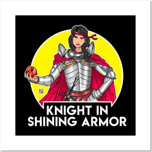 Knight in Shining Armor Posters and Art